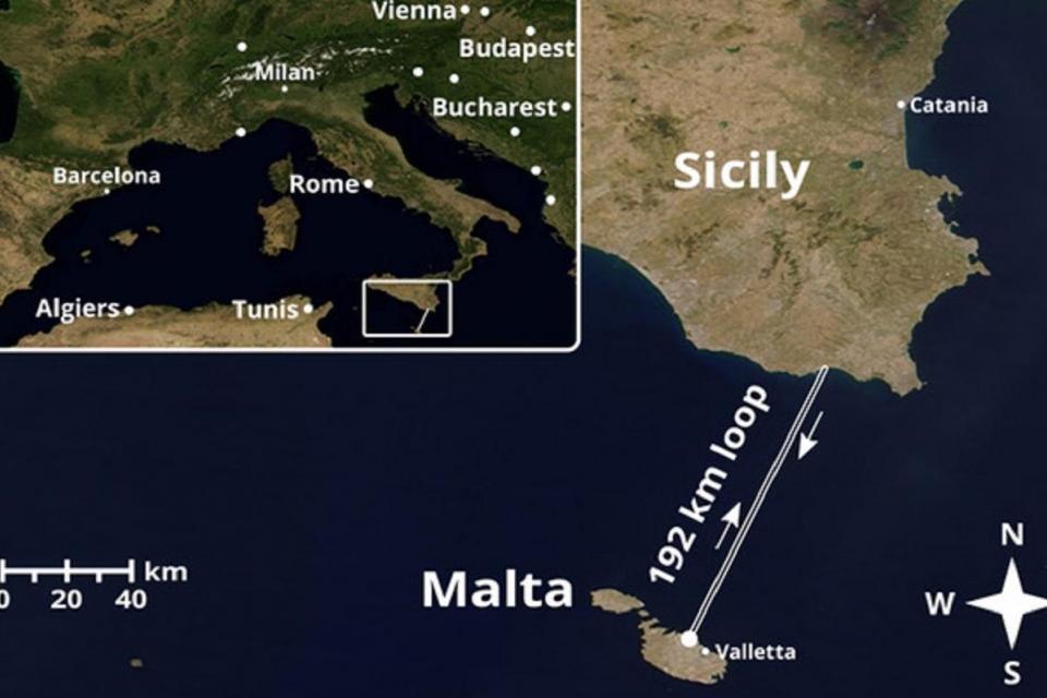 Researchers establish quantum encrypted connection between Sicily and Malta