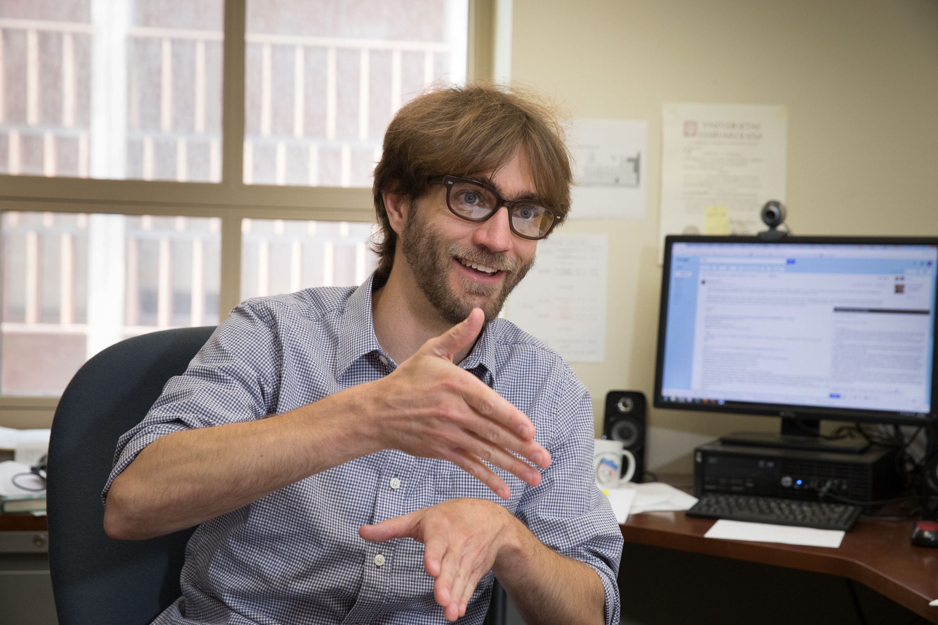 Assistant Professor Wesley Campbell, UCLA Physics & Astronomy. Credit: UCLA