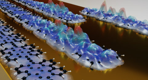 Artistic representation of non-trivial topological polymers exhibiting the characteristic end-state. Credit: M. Pykal.