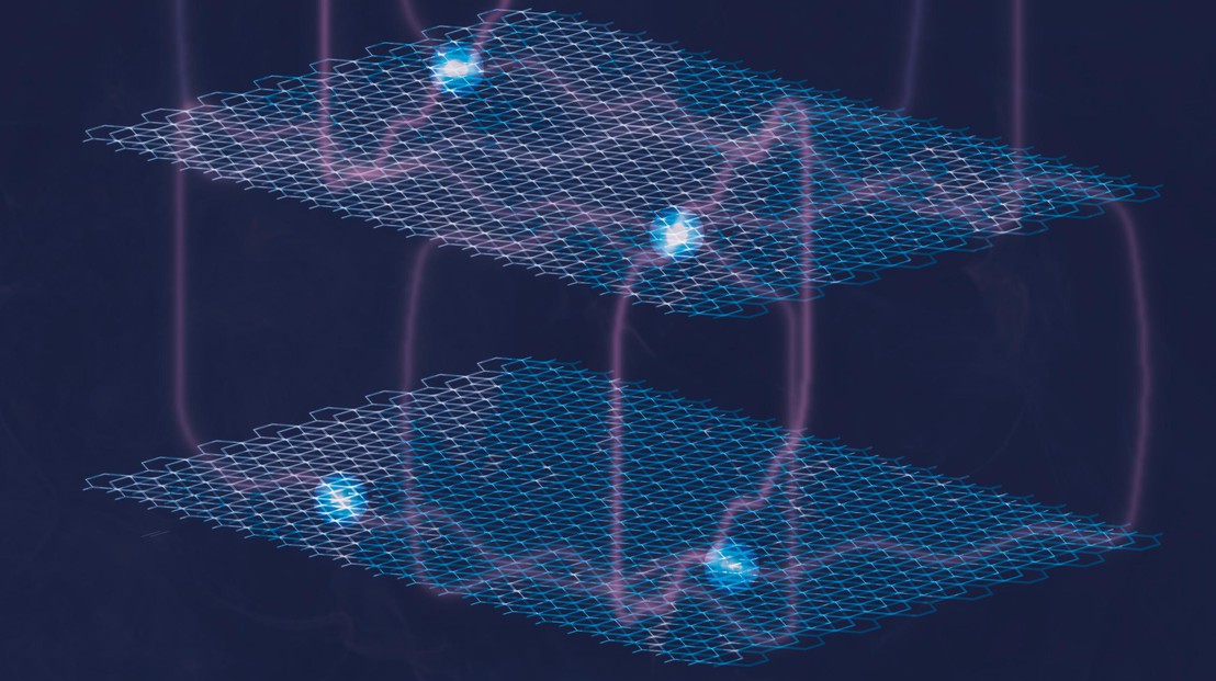 While conducting experiments on a layered metal, EPFL researchers witnessed something very surprising. The unexpected electron behavior they discovered could open up possibilities in the field of quantum computing. (© 2020 EPFL/QMAT)